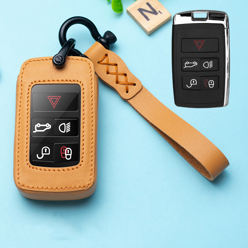 Suitable for Land Rover Car Leather Personalized Key Holster