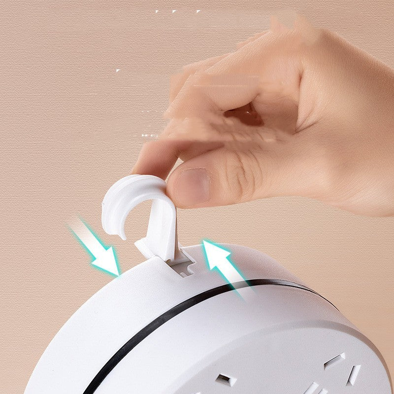 Multi Function Socket With Storage Row Plug Cord