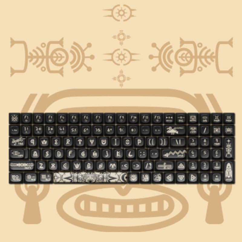 Mechanical Keyboard Original Theme Thermal Sublimation Process Keycaps