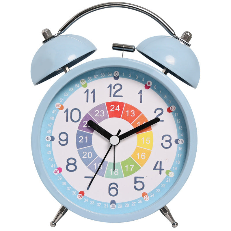 Silent Desktop Creative Cartoon Luminous Alarm Clock