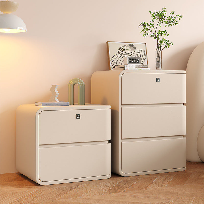 Household Bedroom Bedside Storage Cabinet Density Plate