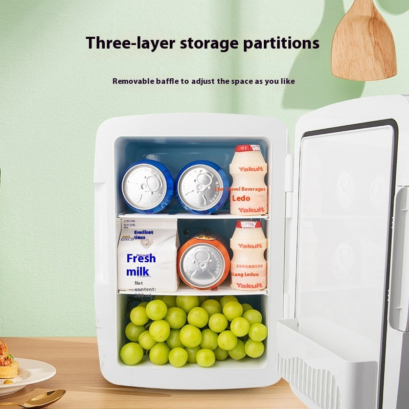 15L Car Refrigerator Digital Display For Dormitory Single Household Refrigerator Mini Refrigeration
