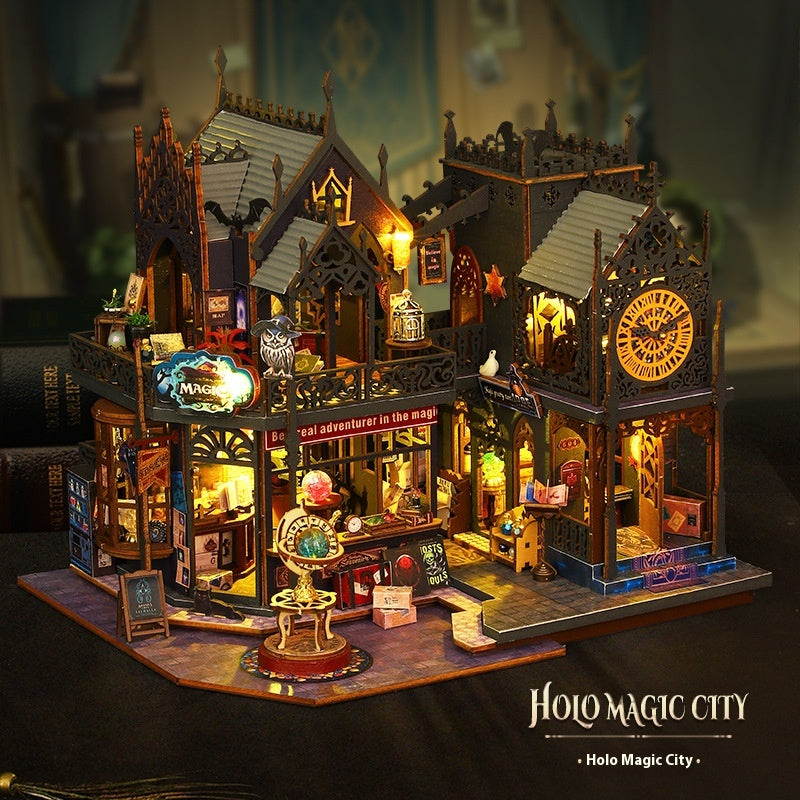 Diy Cottage Hand-assembled Villa Model Decoration