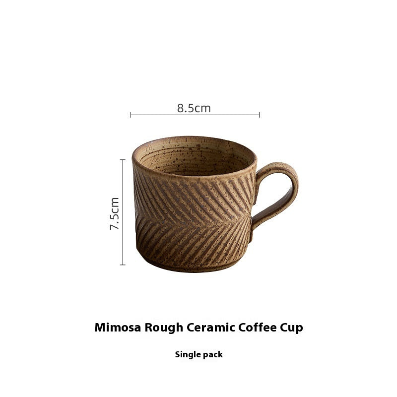 Retro Coffee Cup Ceramic Mid-Ancient Mug