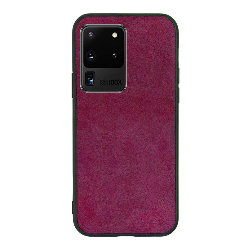 Convient à l'étui de téléphone en suède, de style professionnel