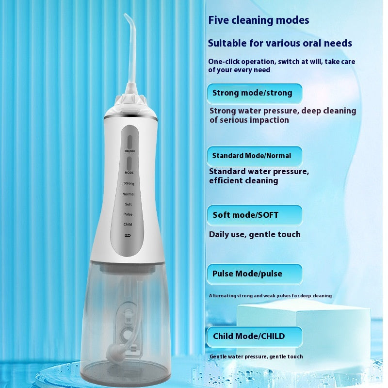 Portable Oral Irrigator Oral Cleaning Electric Teeth Cleaner