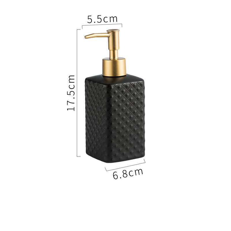 Simple Ceramic Hand Sanitizer Shower Gel Hand Sanitizer Sub Bottle