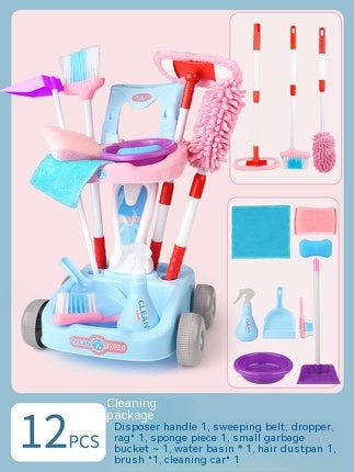 Children's Sweeping Toy Combination Suit Play House