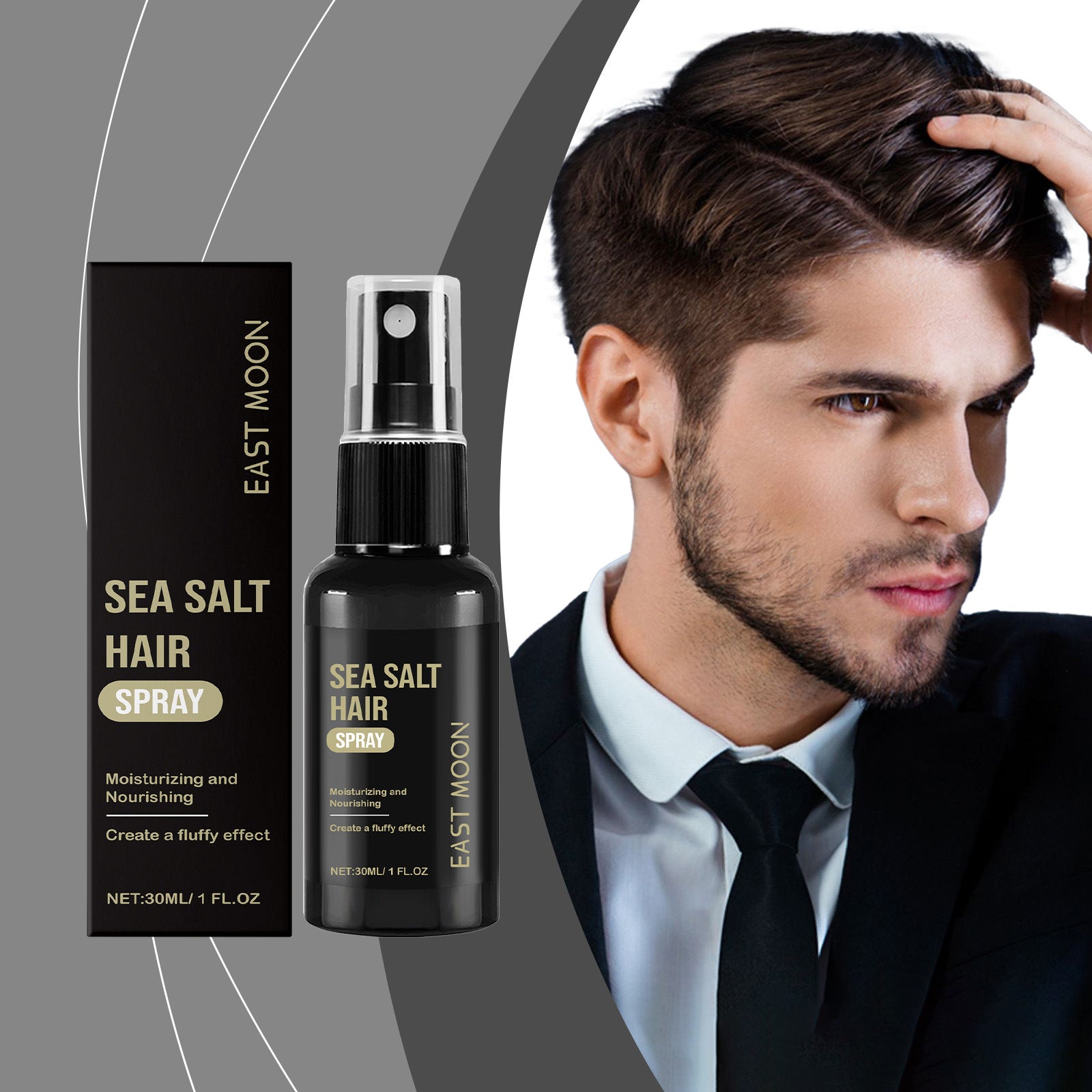 Hair Fluffy Refreshing Hairstyle Care Styling Spray