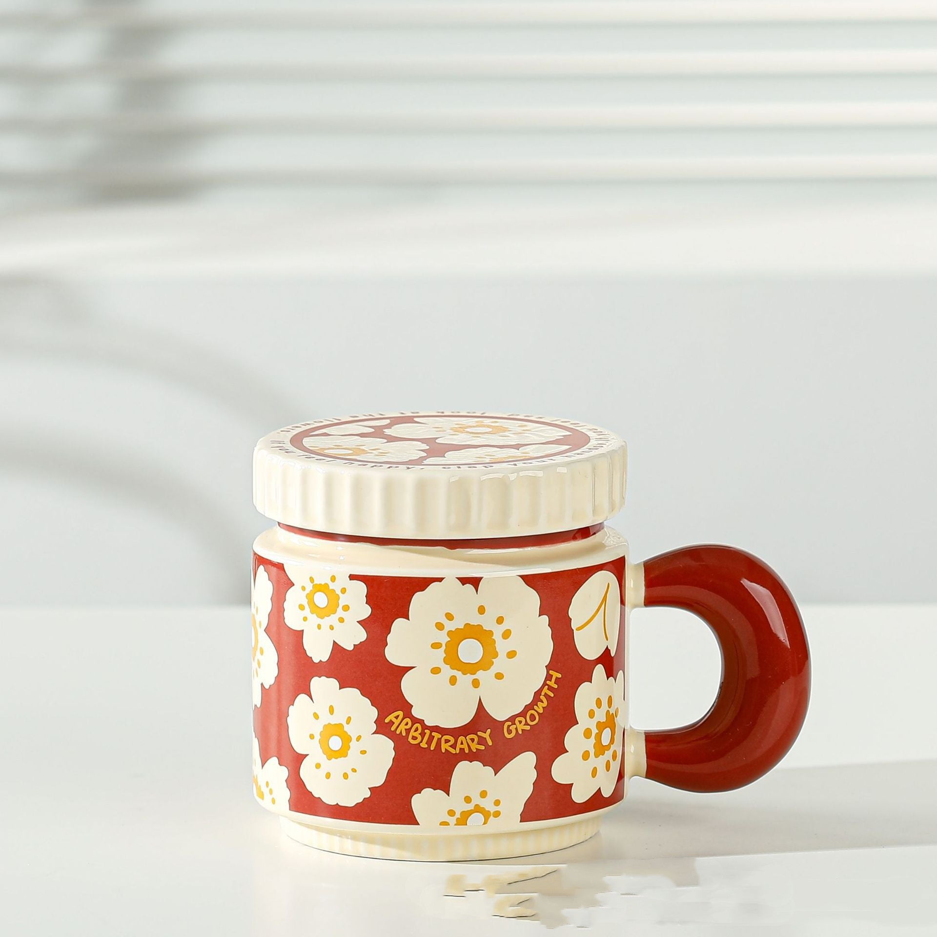 Creative Flower Ceramic Niche High-grade Coffee Cup