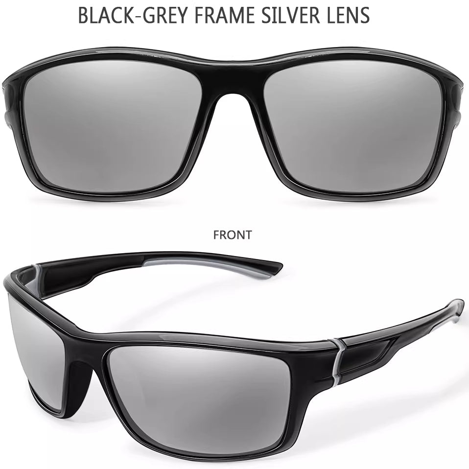 Luxury Square Vintage Polarized Sunglasses For Men Women