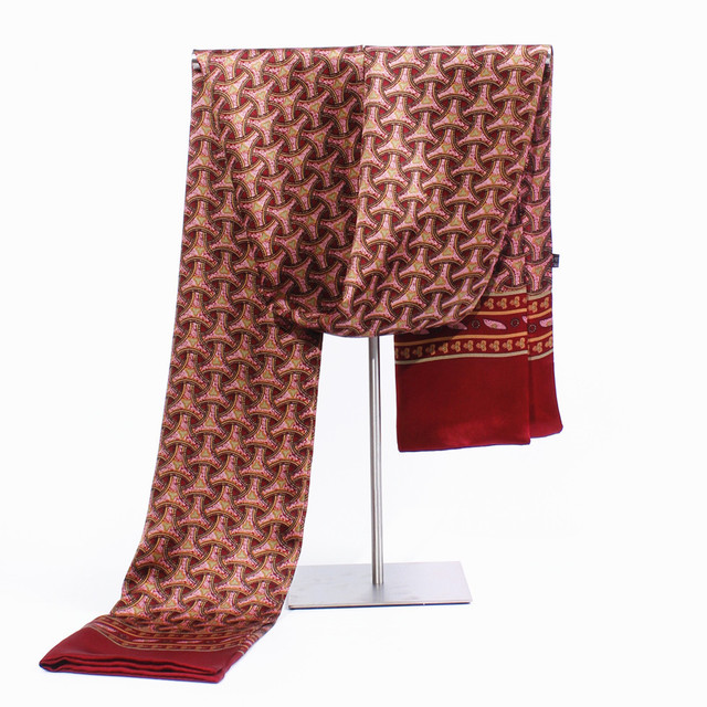 Men's silk scarf