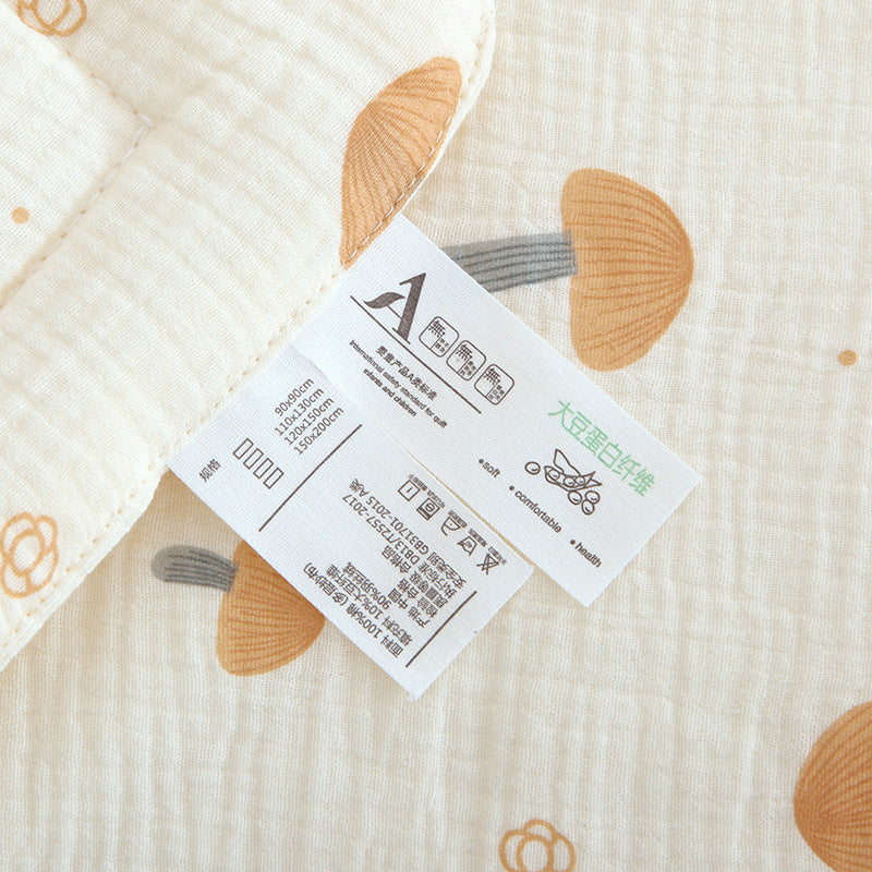 Class A Baby Soybean Fiber Gauze Quilted Comforter