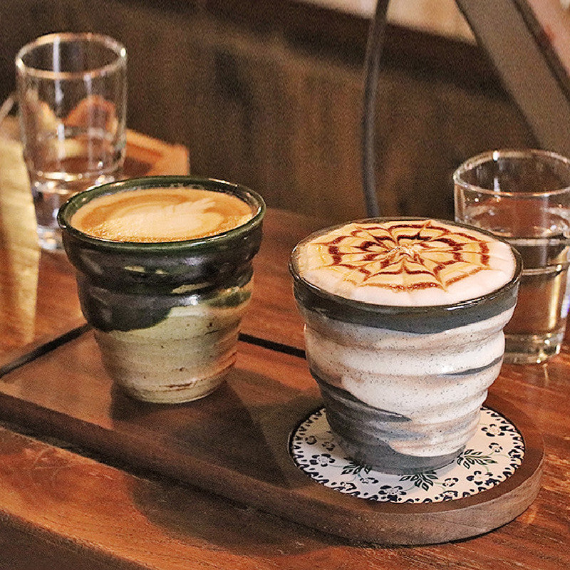 Handmade Tea Woven Ceramic Coffee Cup