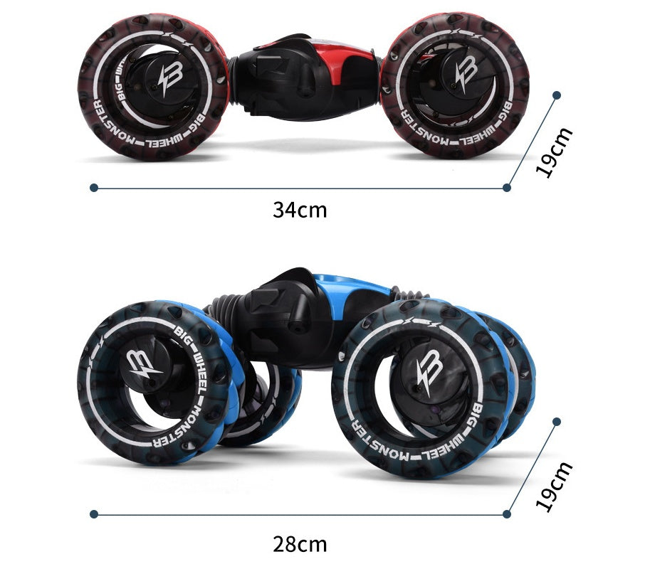 Gesture Remote Control Big Wheel Change Car Drift With Music Light Boy Electric