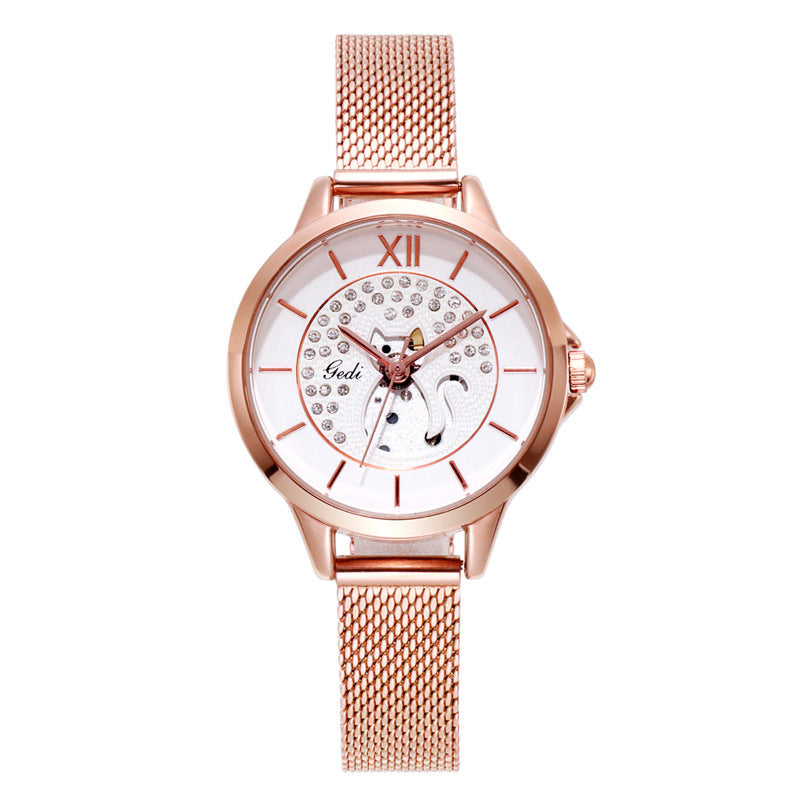 New cat diamond student watch