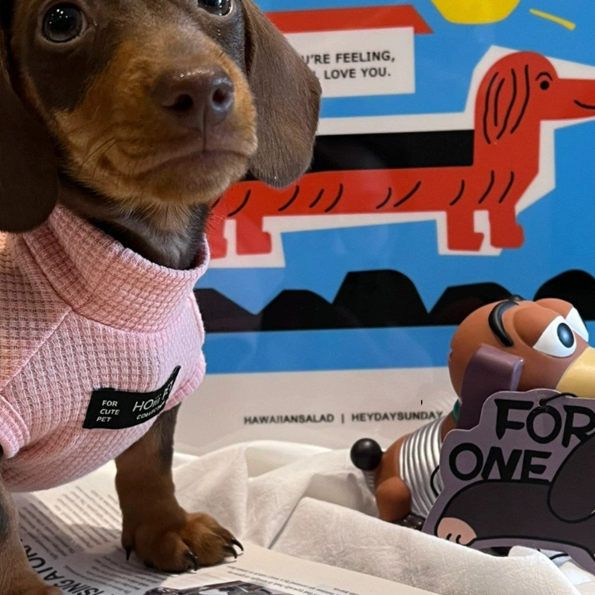 Pet Fashion Waffle Pure Cotton Vest