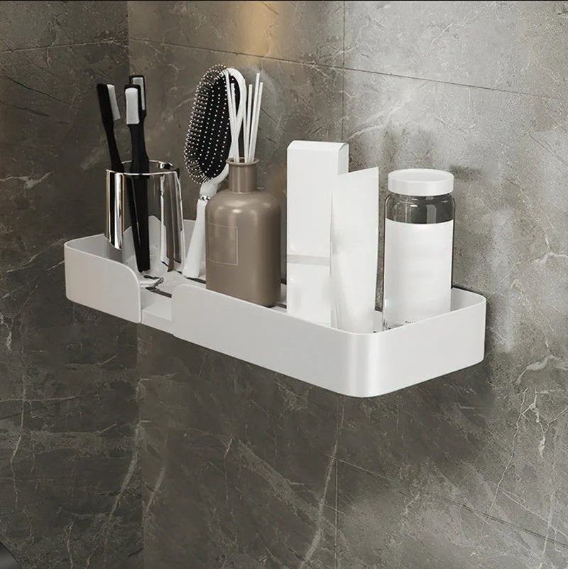 Simple Punch-free Wall-mounted Bathroom Rack