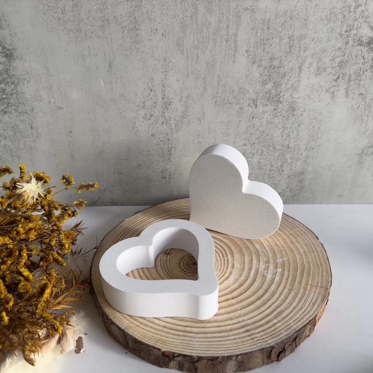 Valentine's Day Hollow Heart Silicone Mold