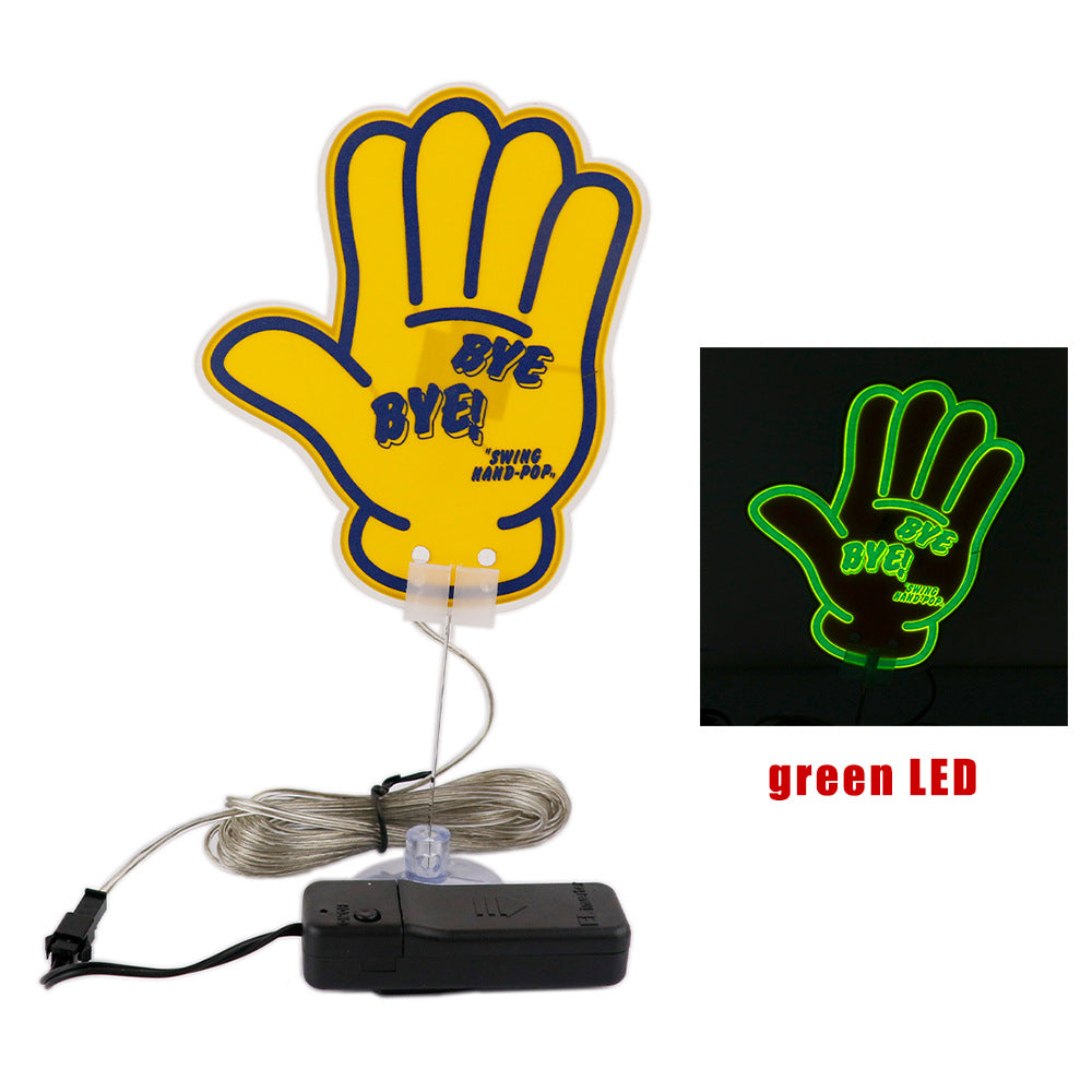 Car Dynamic Swing Interior Hanging Decorative Light Cartoon Battery Version Decorations