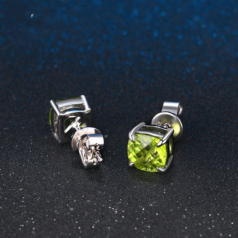 Natural Peridot Earrings