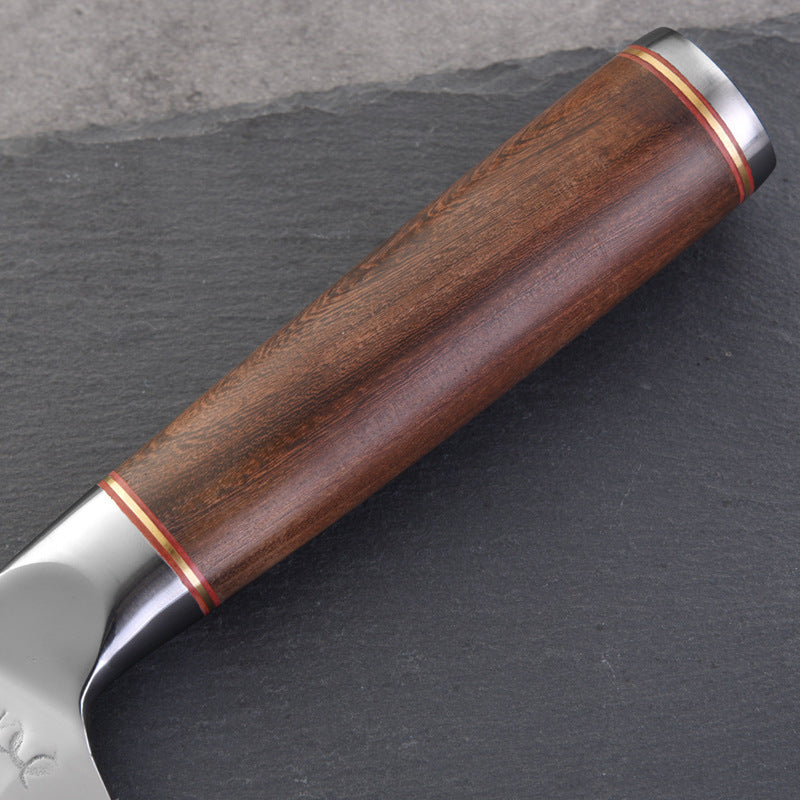 Hammer imitation Damascus Stainless steel 7Cr17 color wooden handle 8 inch chef knife Chef knife kitchen knife