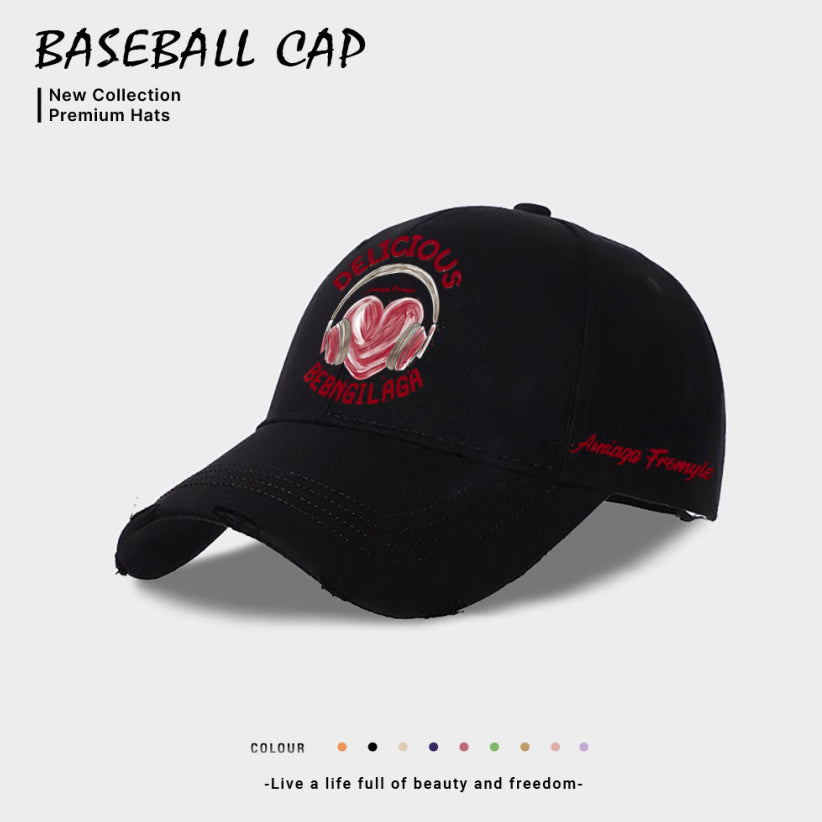 European And American Style Casual Baseball Cap For Women