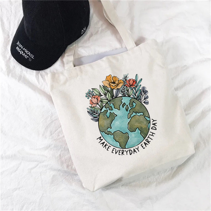 Pattern Large-capacity Environment-friendly Shopping Bag Large-capacity
