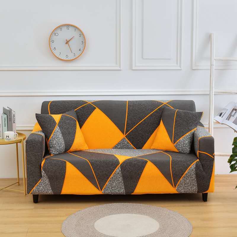 Simple and modern fabric combination all-inclusive sofa cover