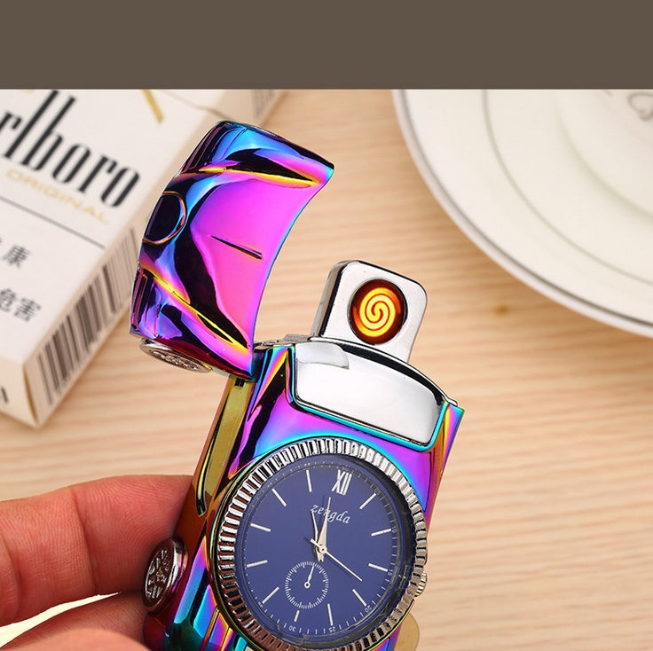 Windproof Creative Personality Usb Electronic Lighter