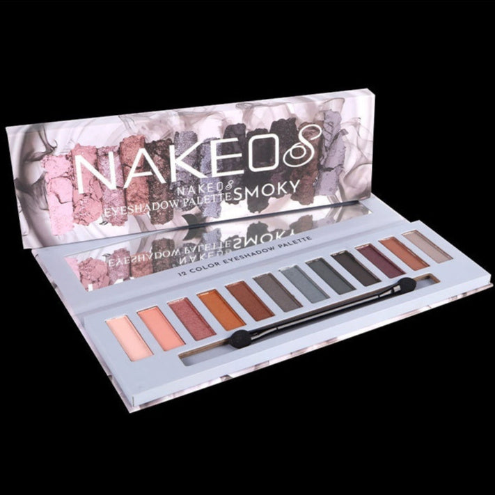 Makeup Eye Shadow Plate Shimmer Matte Smoky Not Smudge