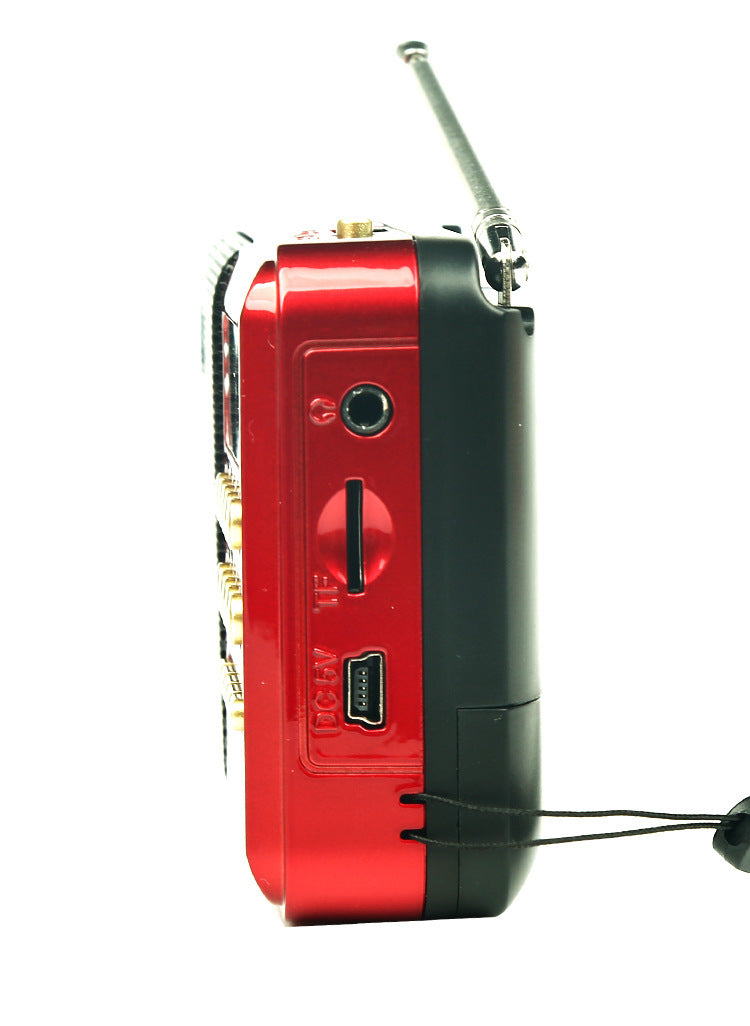 Elderly Mini Radio MP3 Card Multifunctional Portable