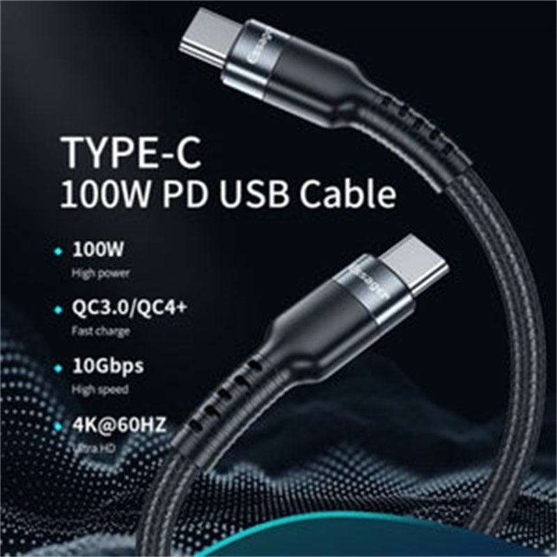 Double Head Mobile Hard Disk Fast Charging Data Cable