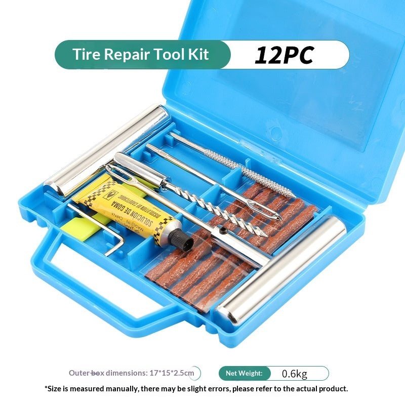 Car Tire Repair Rubber Strip Set