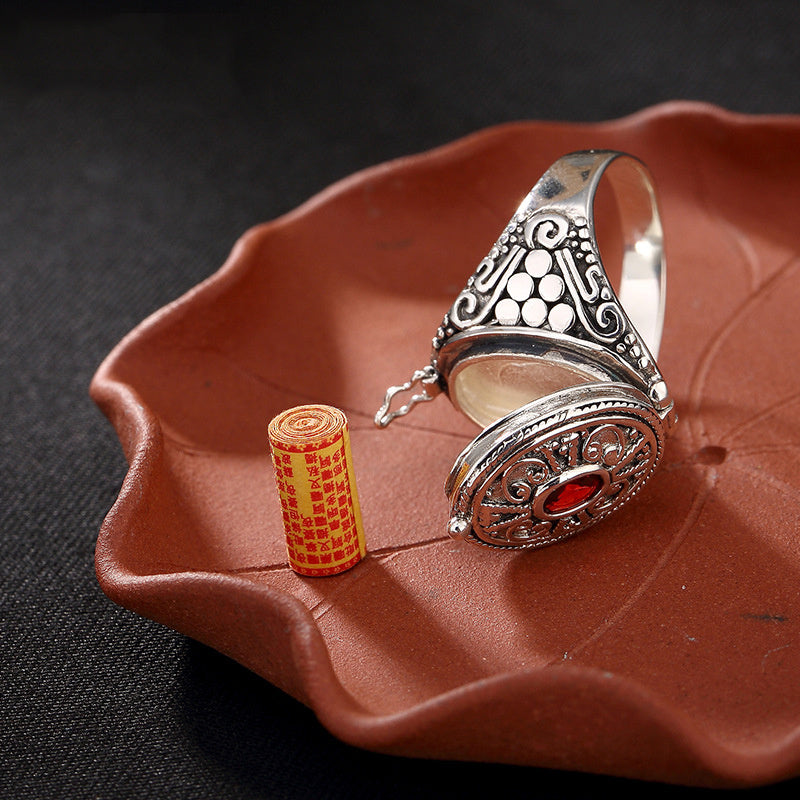 Nepal Can The Kawu Box Retro Personality Exquisite Ring