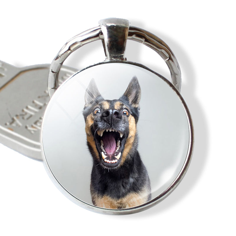 Fashion Personality Time Gem Creative Keychain