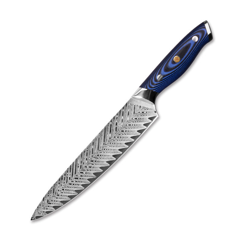 Damascus Stainless Steel Chef's Knife For Home Use