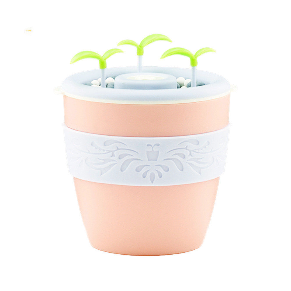 Mini USB negative ion potted air humidifier