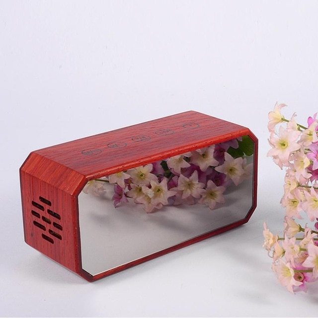 Retro Clock, Alarm Clock, Voice Broadcast, Card Radio Speaker