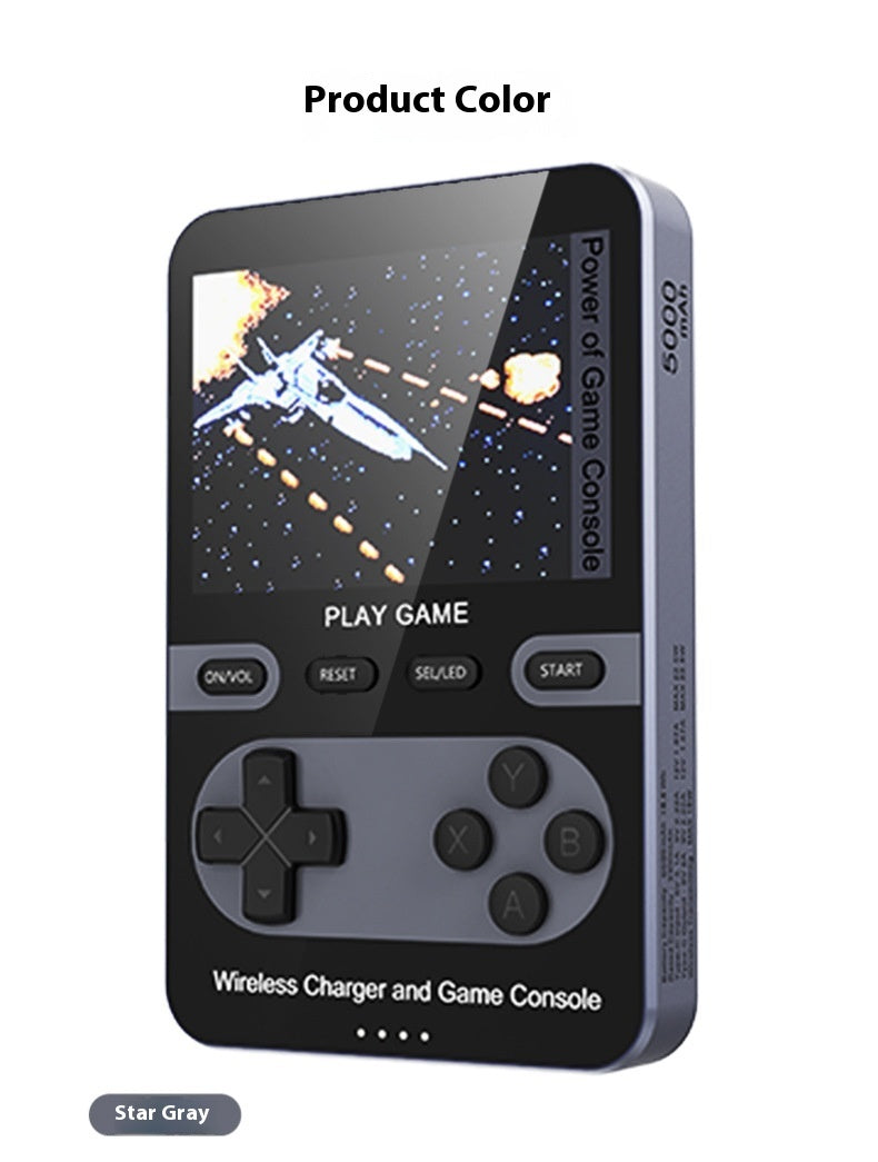 Handheld Game Machine Large Screen Magnetic Suction Power Bank