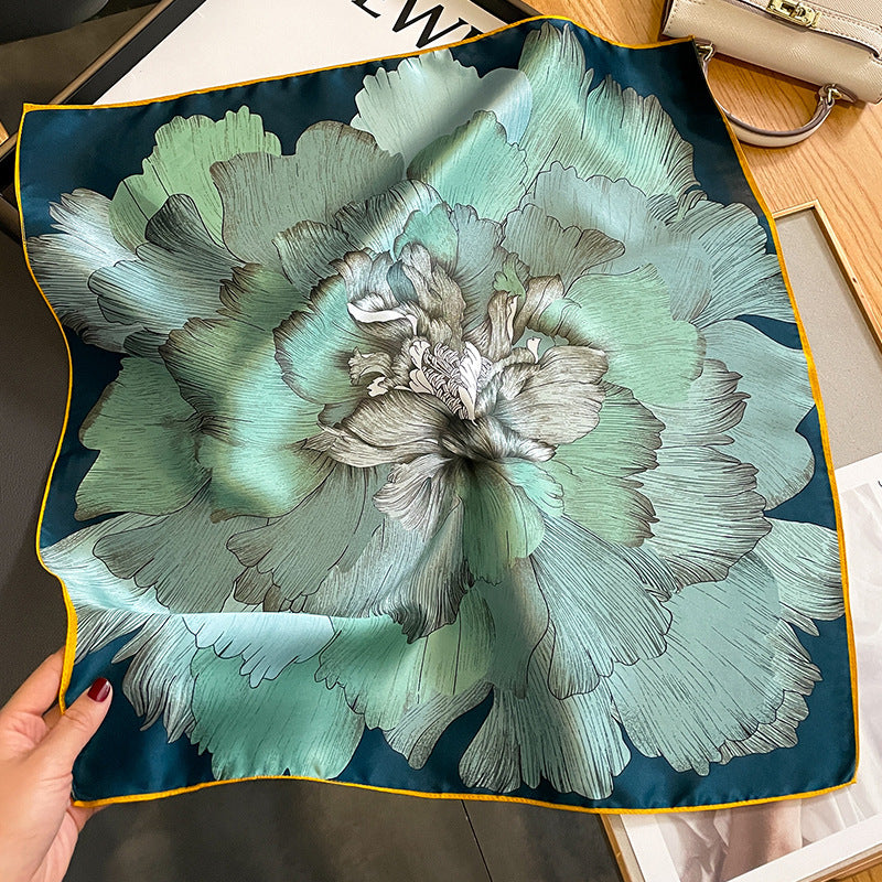 Versatile And Stylish Silk Neck Scarf