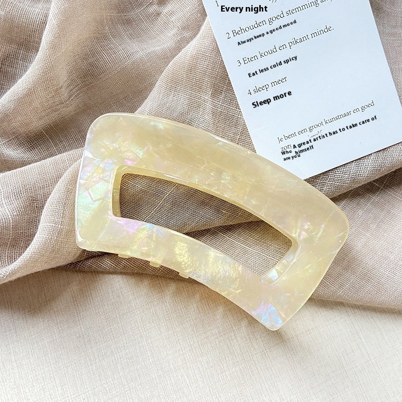 Fantasy Colorful Large Acetate Shark Clip
