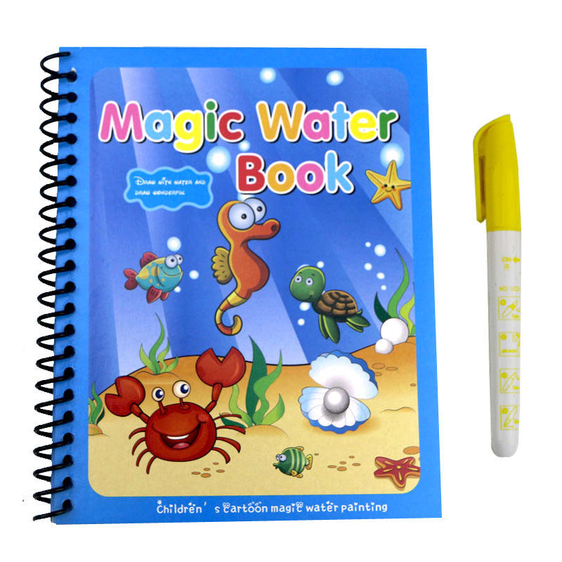 Children's Handmade Creative Magic Magic Water Painting Book