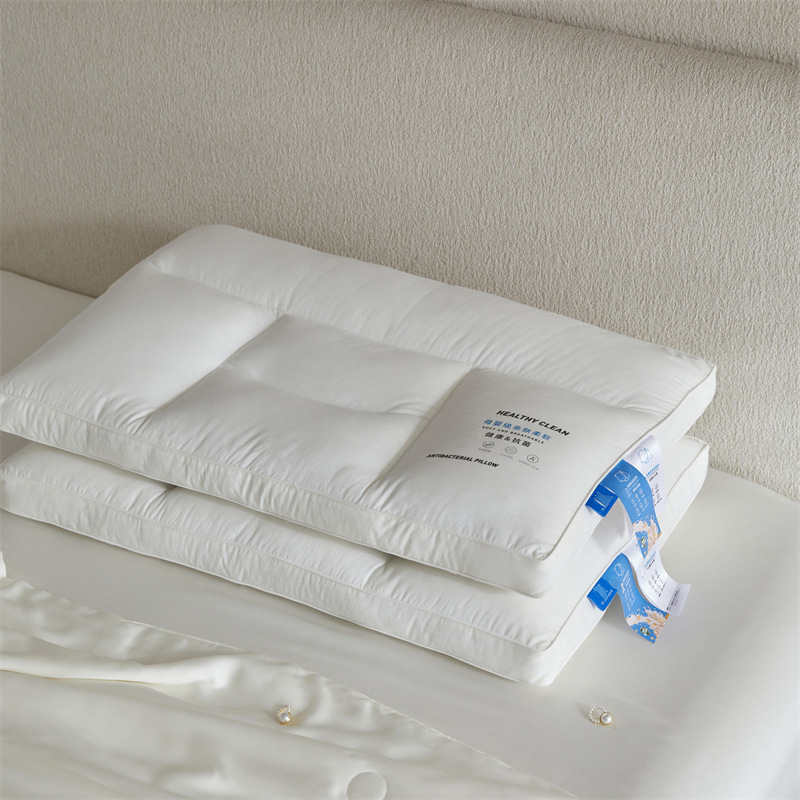Cotton Washable Antibacterial High Pillow