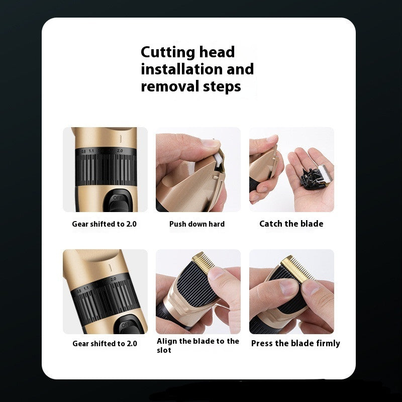 Rechargeable Electric Clipper Razor Children Charging Hair Cutting Tool