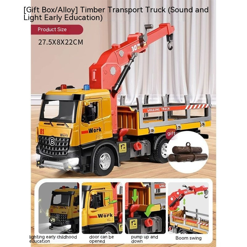 Crane Large Toy Boy Crane Simulation