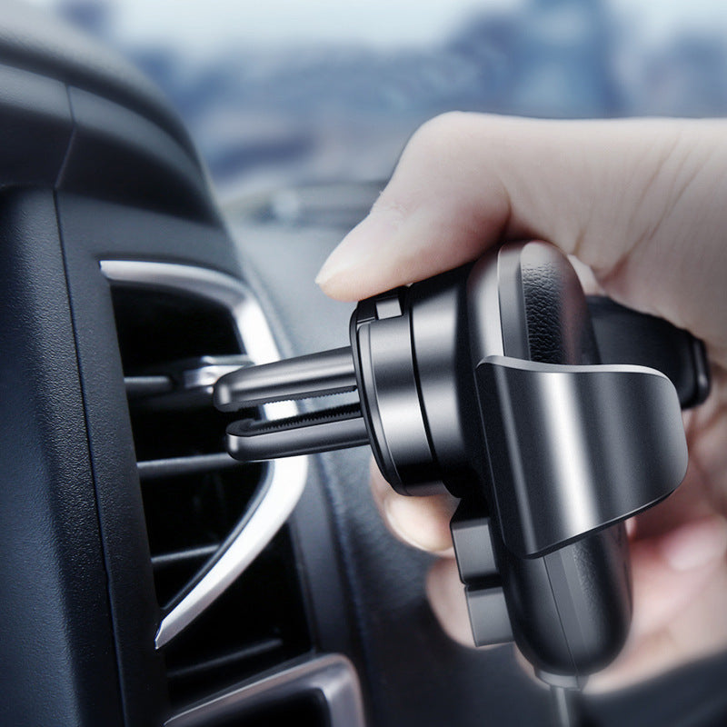 Car wireless charging QI outlet gravity sensing bracket wireless charging wireless charger