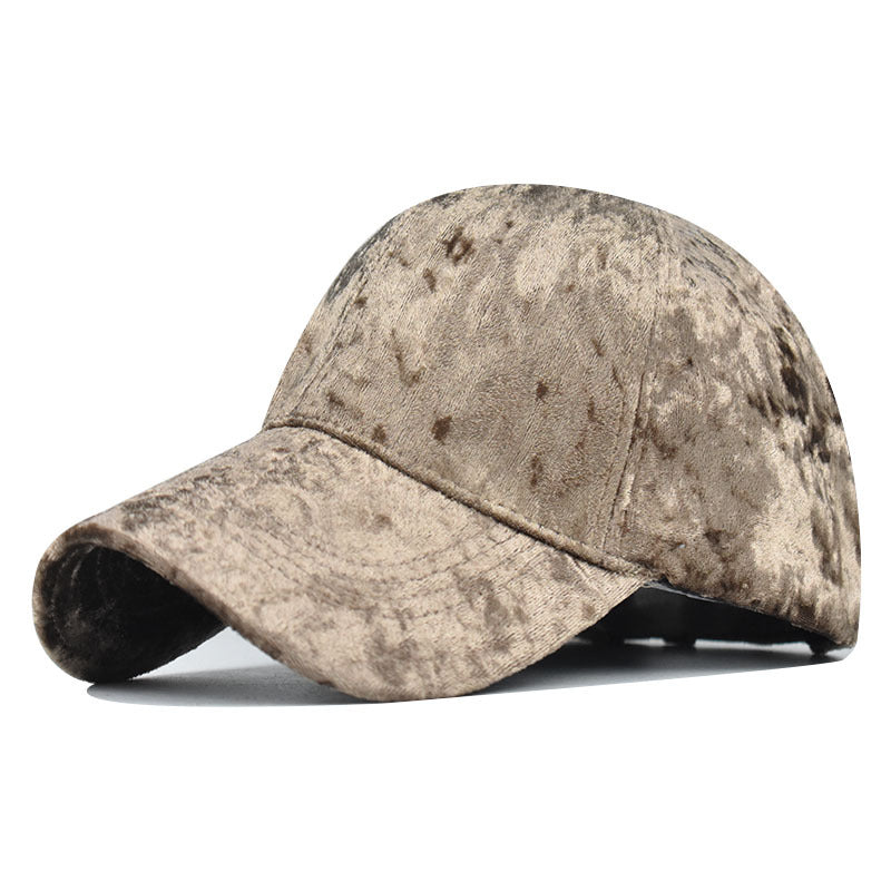 Hat Women Fashion Visor Chenille Baseball Cap