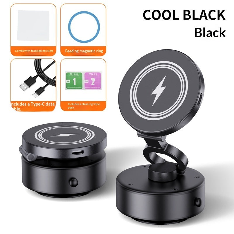 Foldable Car Phone Holder With 15W Wireless Charger