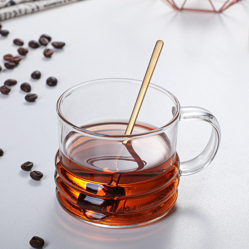 Environmental Protection High Borosilicate Glass Tea Cup Household Water Cup